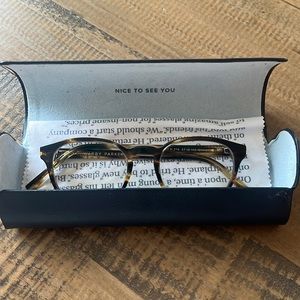 Warby Parker Percy Tortoise Blue Light Glasses - No Perscription